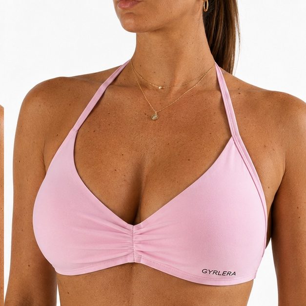 GYRLERA Core Bra in Baby Pink