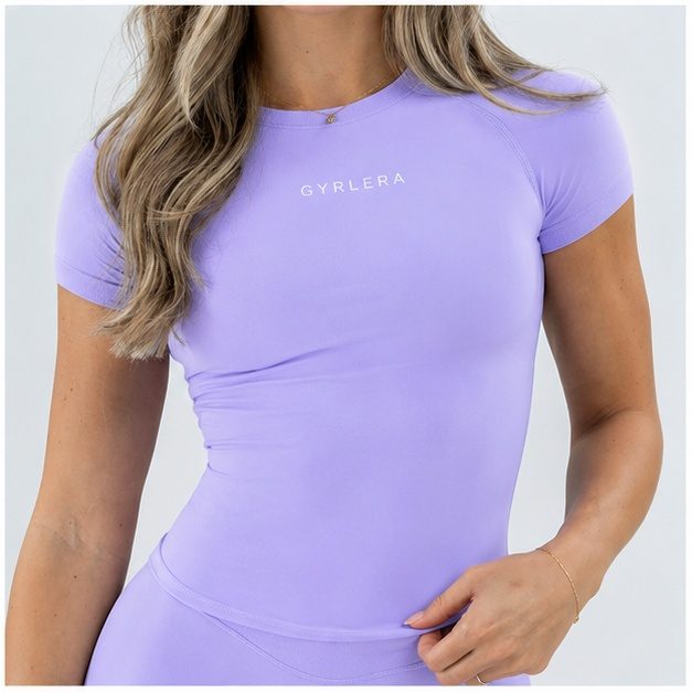 GYRLERA Compression Tee in Lilac